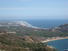 View south toward "our" beach