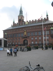 The main square in Copenhagen