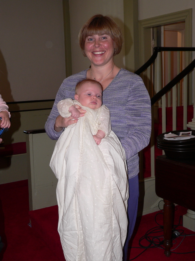 Mama and the baptizee