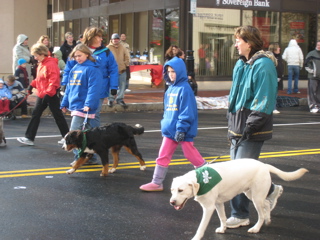 Even the dogs got to march (Karen)